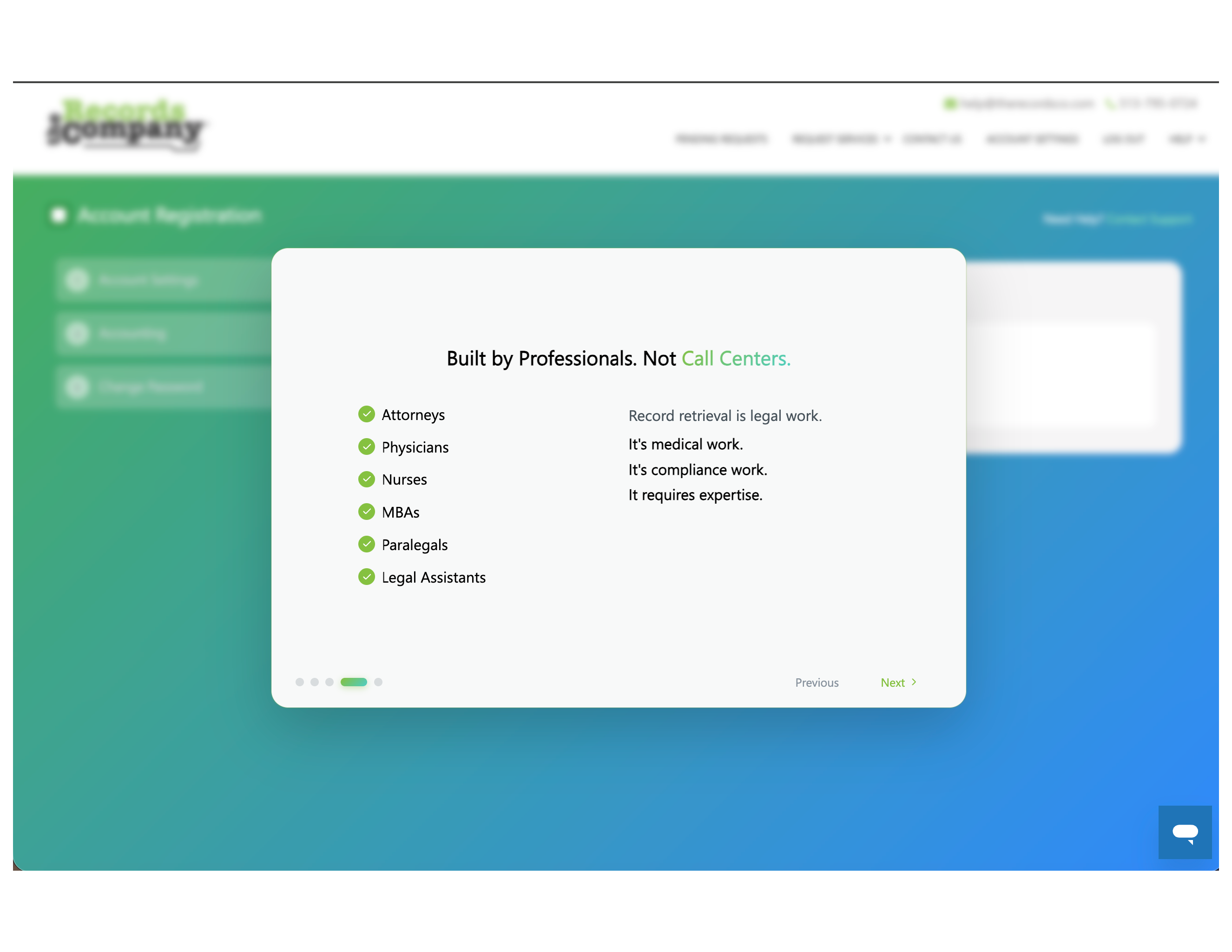 Portal screenshot